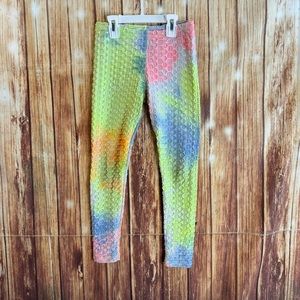 Shosho Girl’s Multicolor Tie Dye Leggings Size 10-12